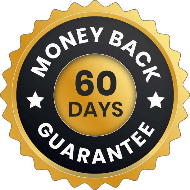 Olivaro 60-day money-back guarantee seal